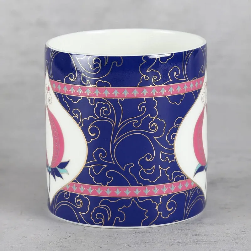 India Circus Circus Tropical Bone China Coffee Mug (350 mL Each) - Set Of Two media 5