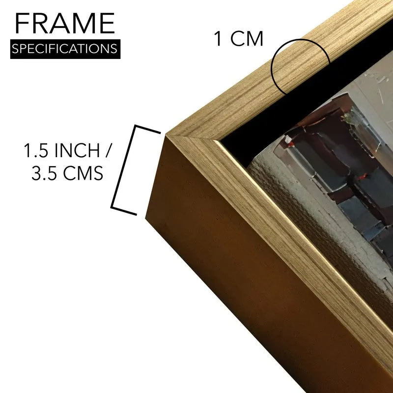 Nocturne Rain Canvas Wall Painting With Frame media 6