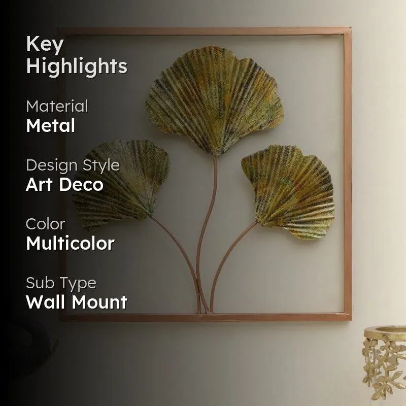 Lola Floral Metal Wall Accent media 2