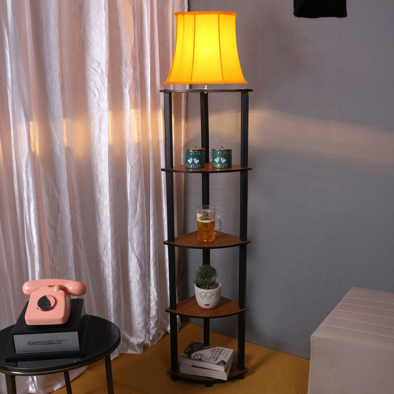 TubeAura Glow Floor Lamp (Yellow)