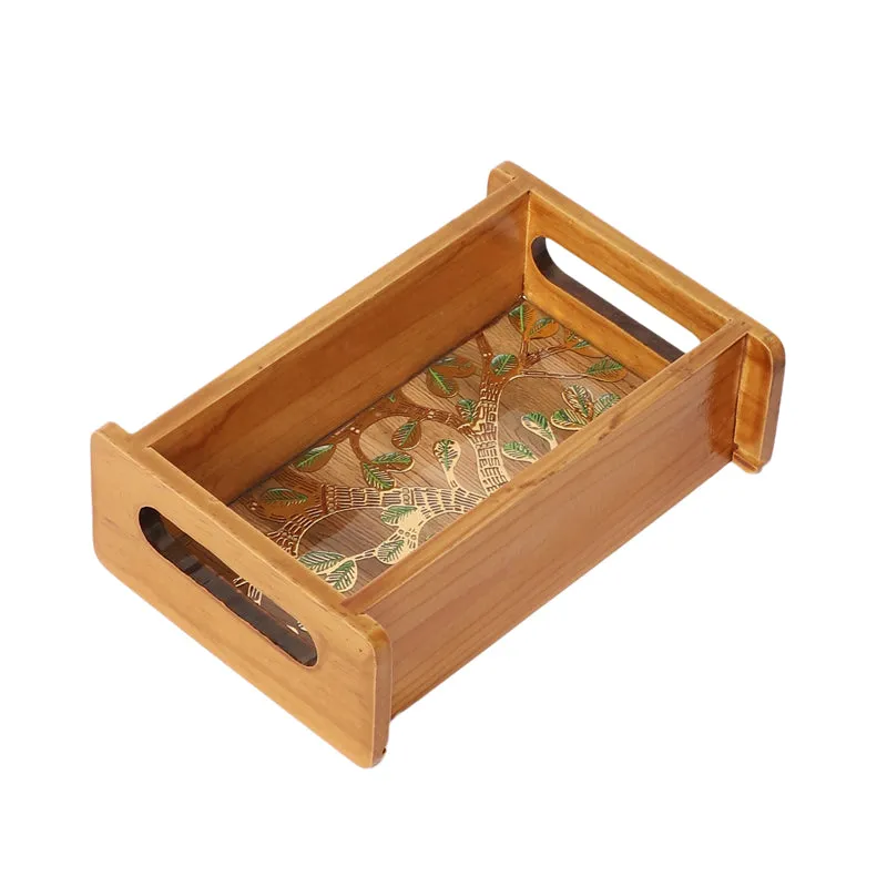 Sona Patta Wooden Serving Tray media 3