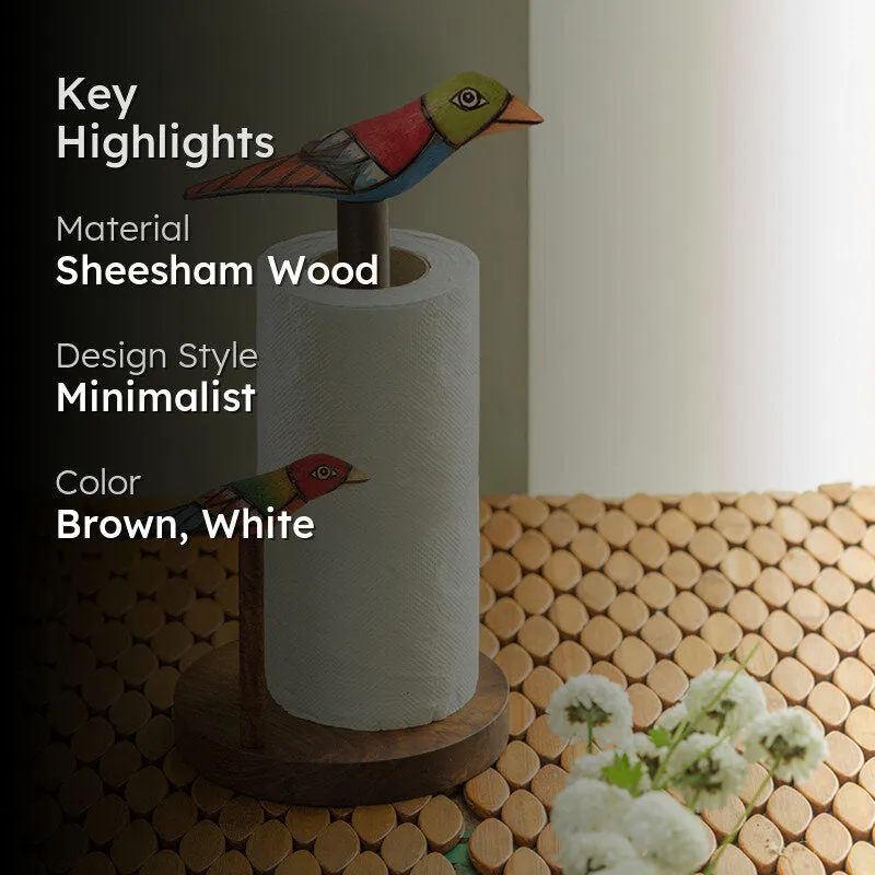 Jord  Sheesham Wood Tissue Holder media 2