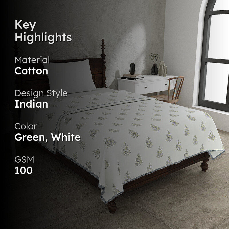 Pastel Jardin Cotton Dohar media 2