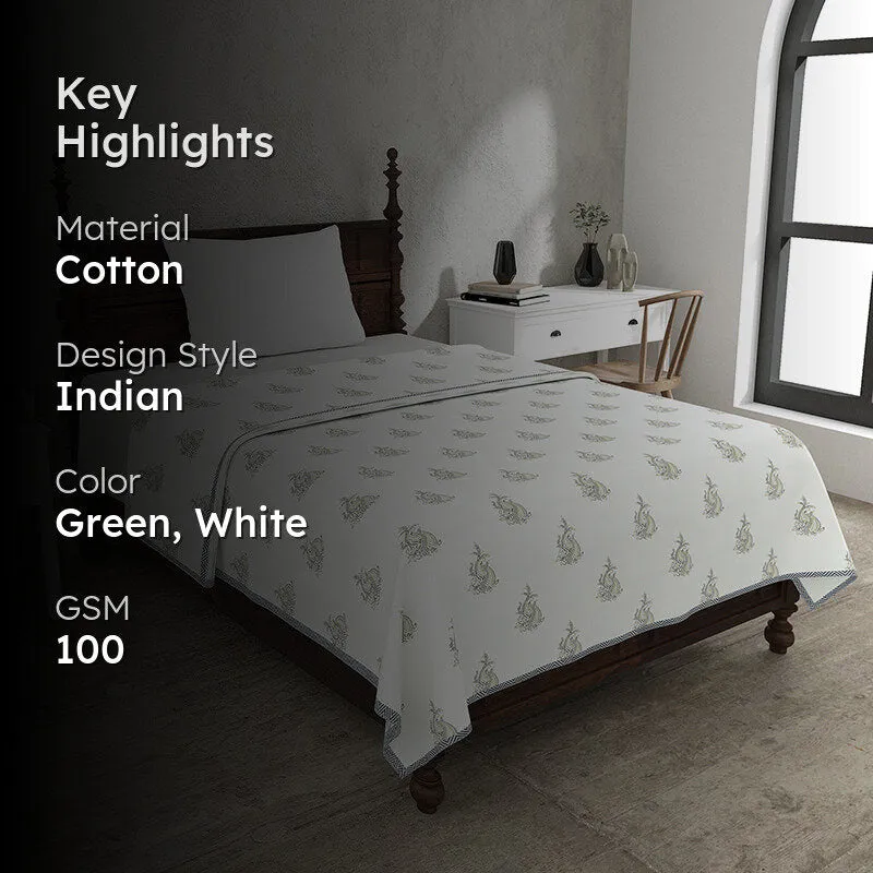 Pastel Jardin Cotton Dohar media 2