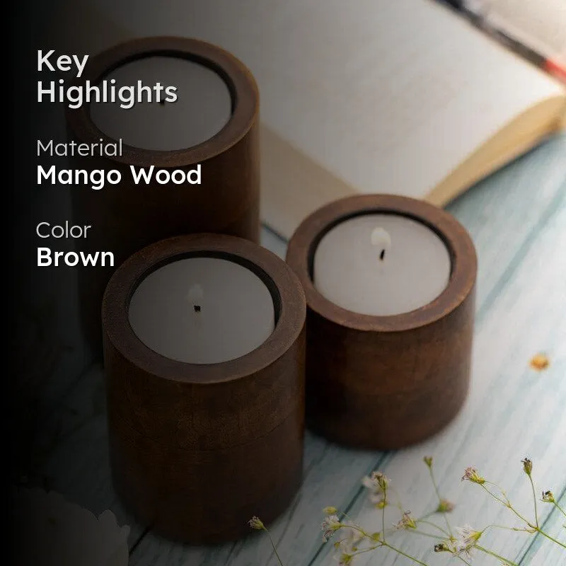 Kaede Candle Stand - Set Of Three media 2