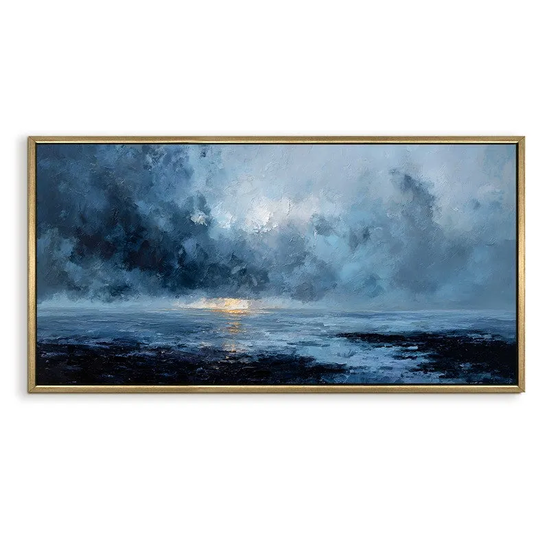 Sapphire Night Canvas Wall Art media 3