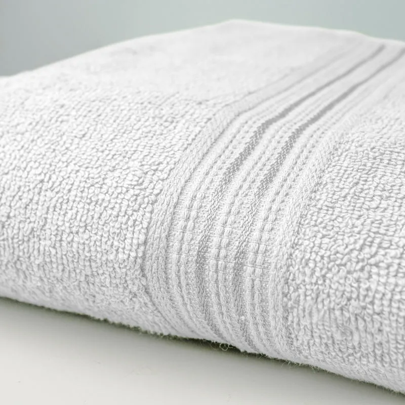 Micro Cotton LuxeDry Solid Bath Towel - White media 4