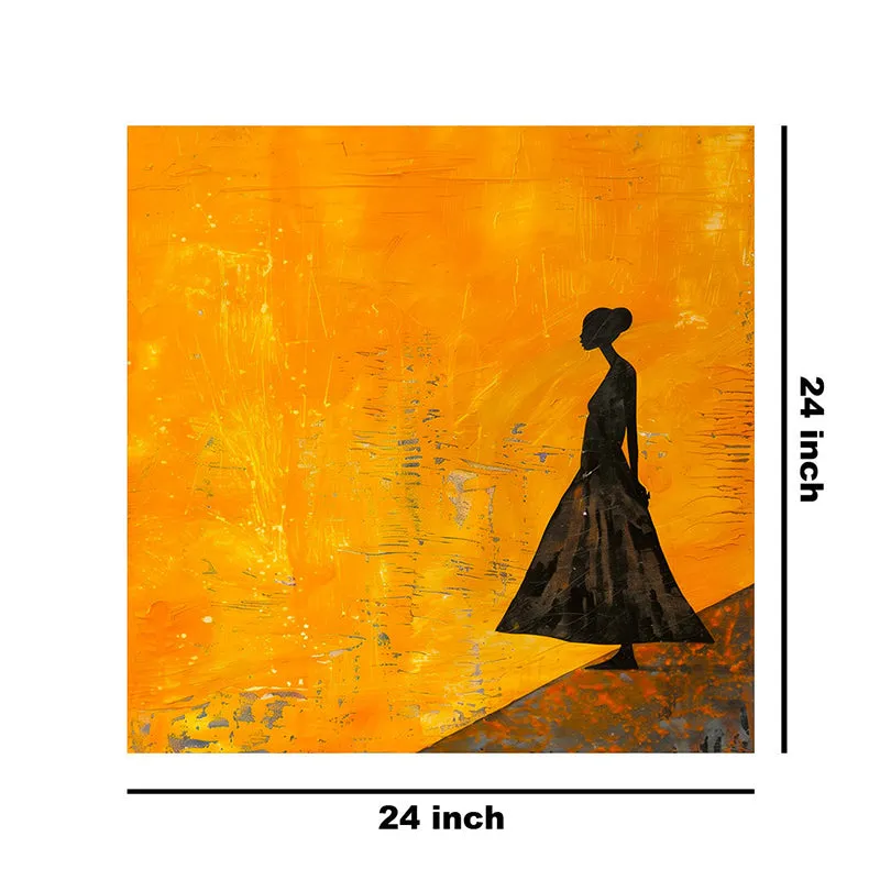 Elegant Lady Wall Painting media 8
