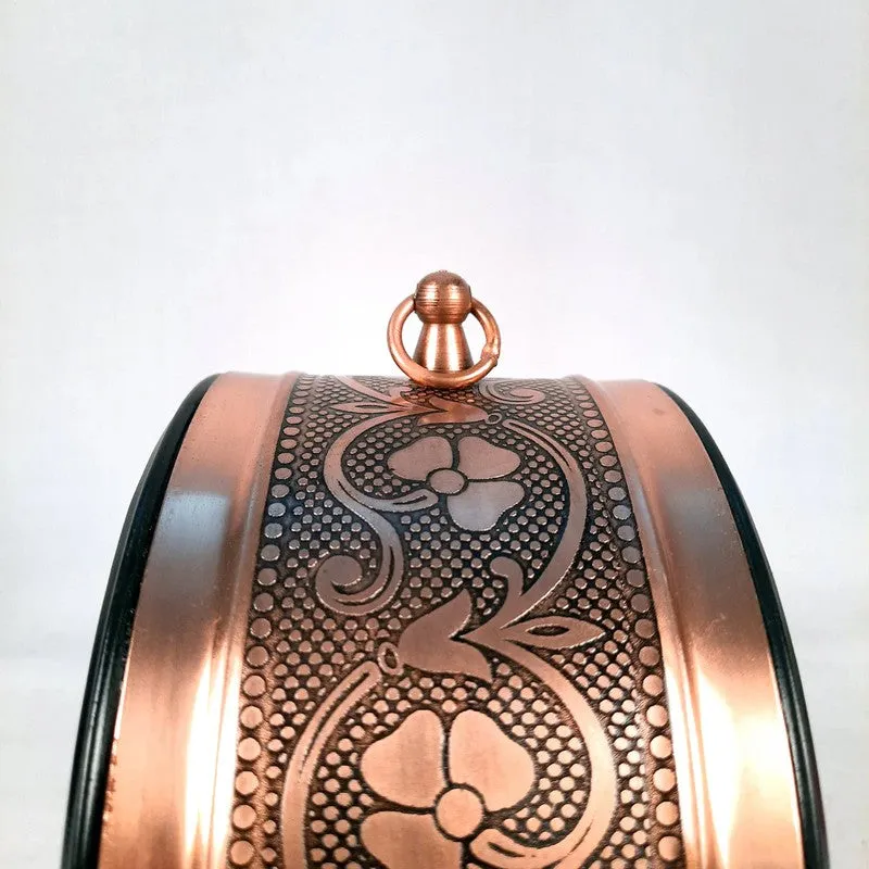 Victorian Grace Copper Wall Clock media 6