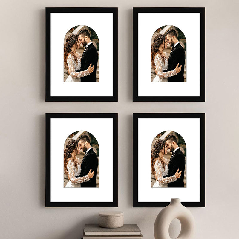 Pitch Perfect Synthetic Wood Photo Frame - Set Of Four