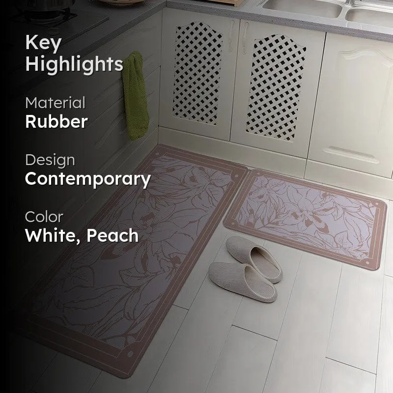 Velmira Rubber Kitchen Floor Mats - Set of Two media 2