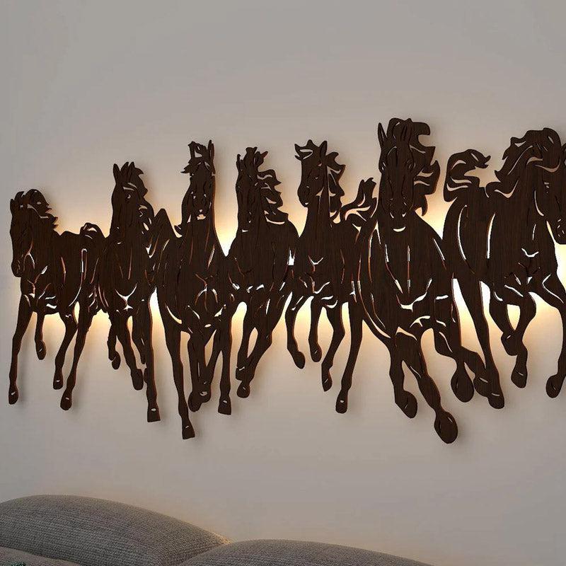 Chetak Stride LED Strip Light MDF Wall Accent media 4