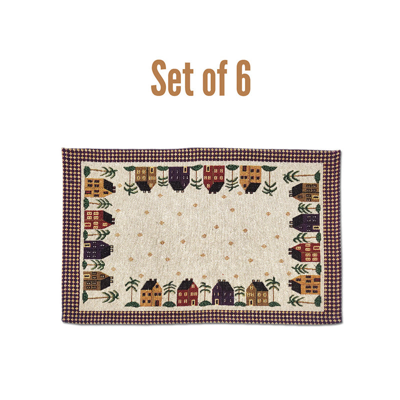 Palm Village Table Mat - Set Of Six media 4