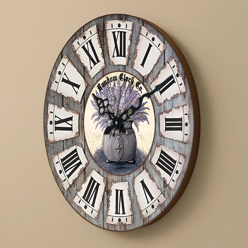 Marlowe Wood Analog Wall Clock media 3