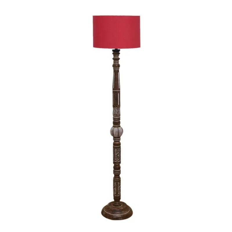Colton Dona Floor Lamp - Cherry Red media 5