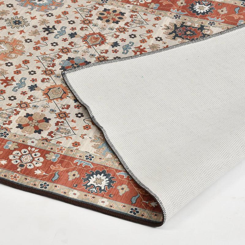 Shabnam Velvet Rectangle Anti-Skid Carpet media 4