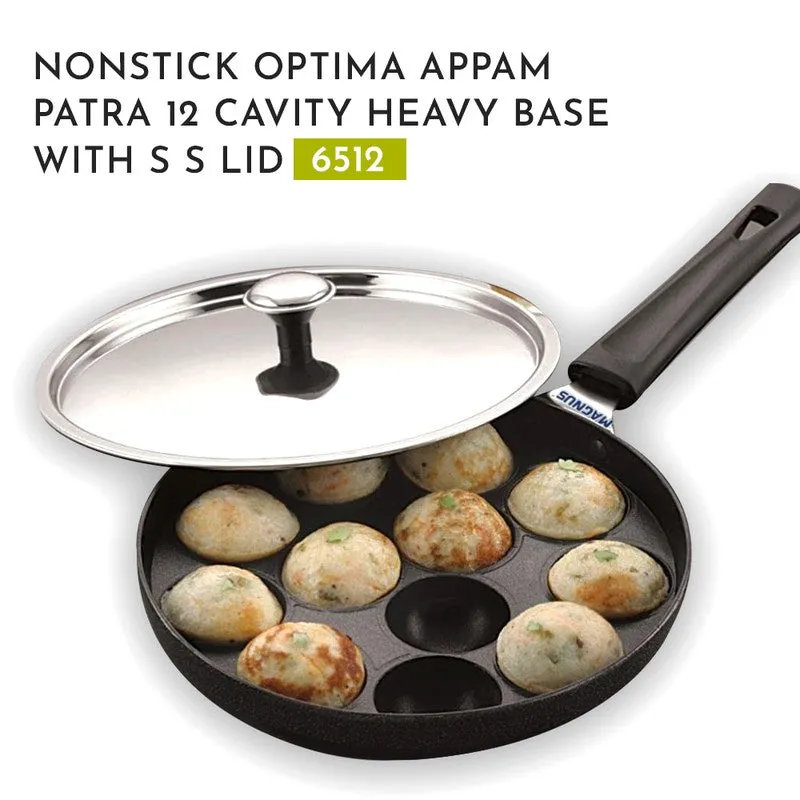 Classic Non-Stick Paniyaram Pan With Lid media 5