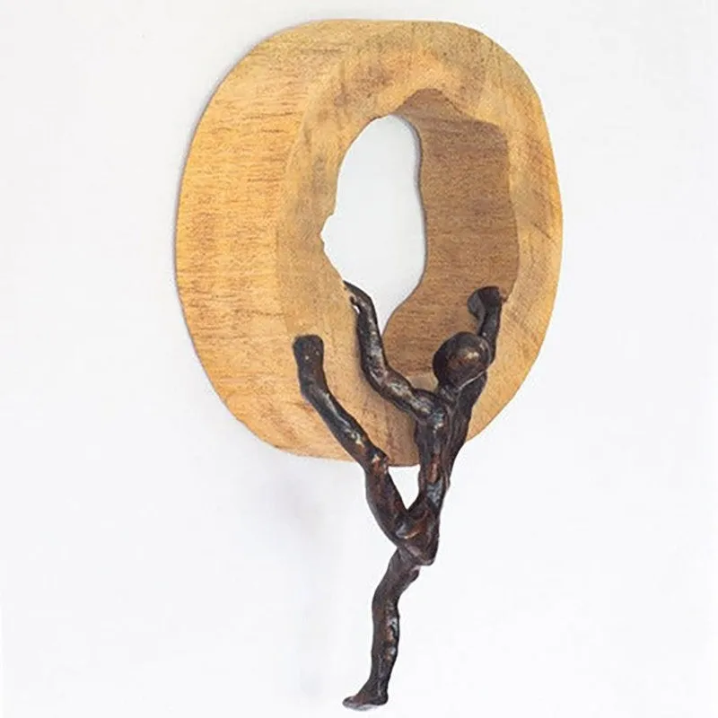 Rise Wood & Metal Wall Decor media 4