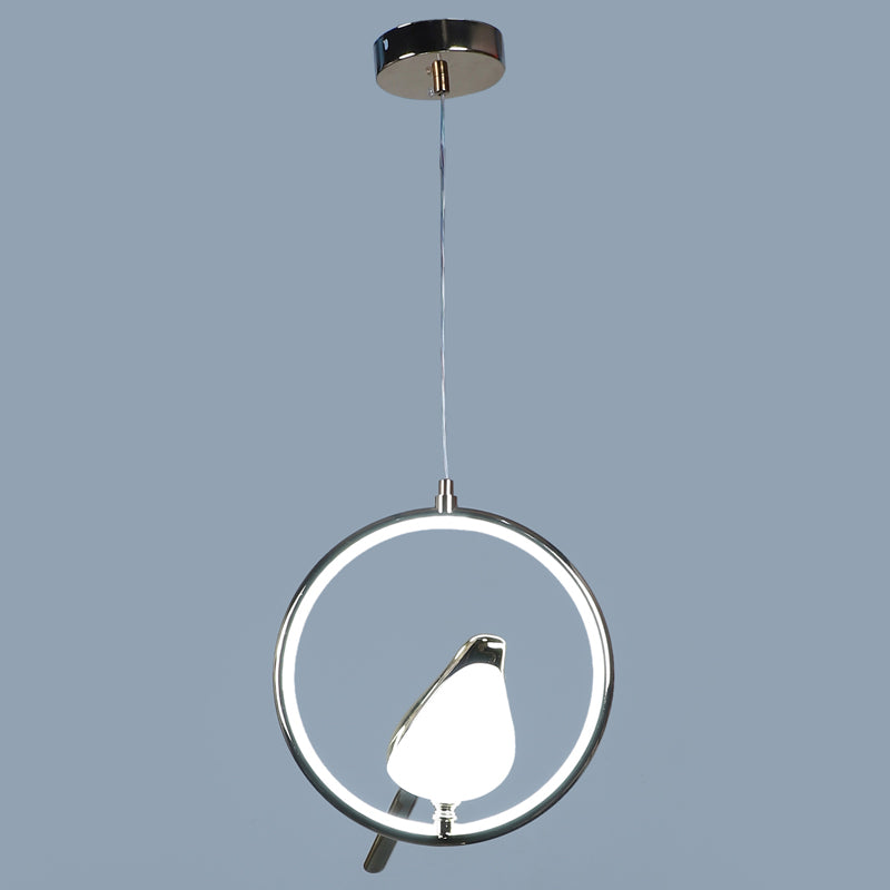Avian Halo Iron Ceiling Lamp - Round media 8