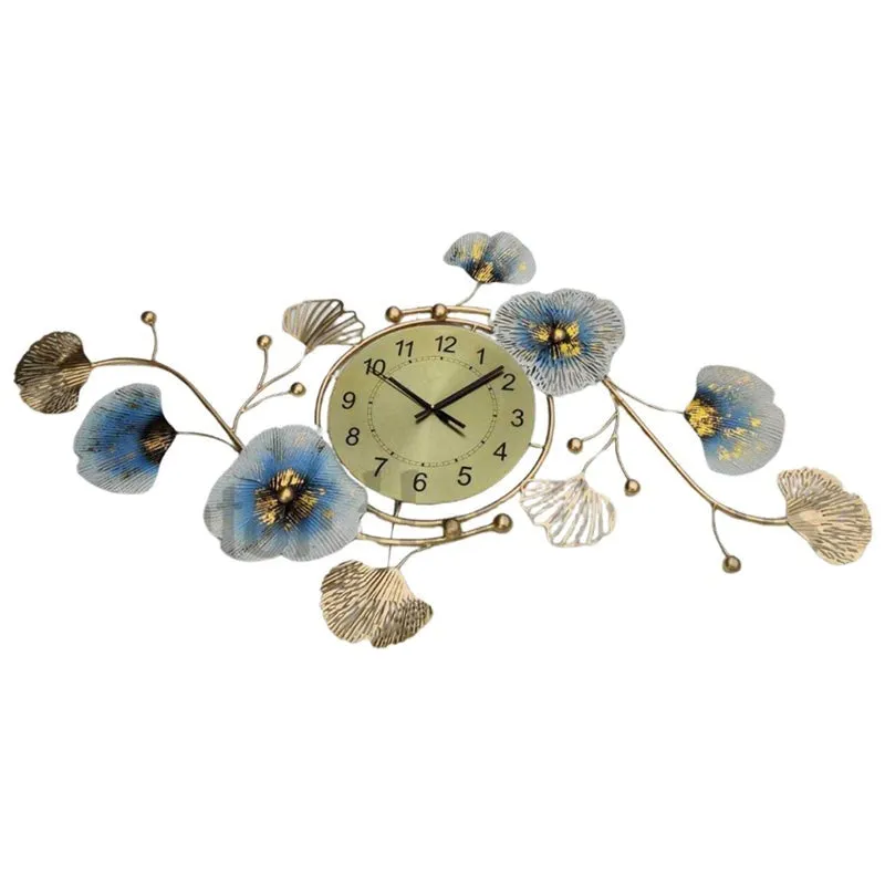 Luxium Metal Analog Wall clock media 3
