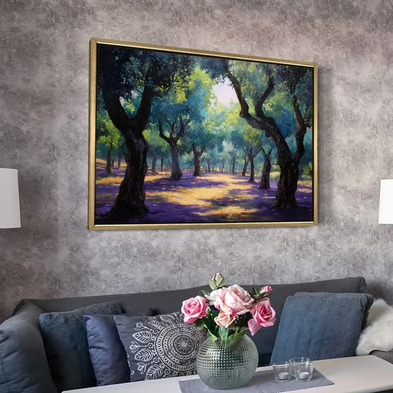 Whisperwood Canvas Wall Painting With Frame media 6