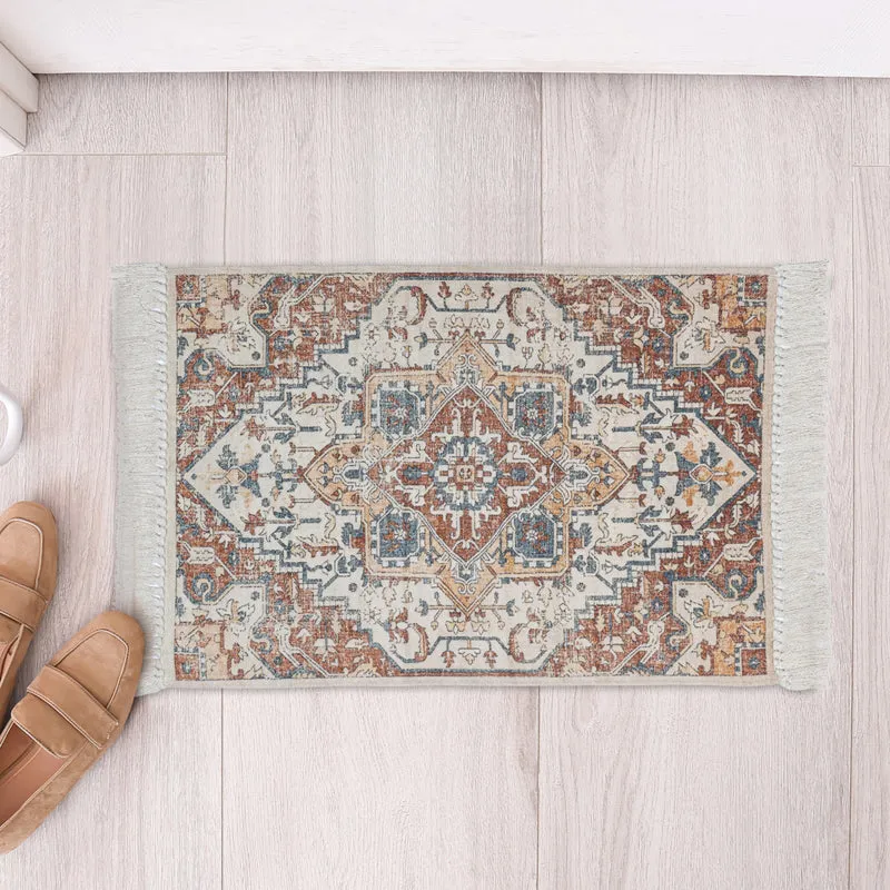 Oryth Cotton Door Mats - Brown media 4