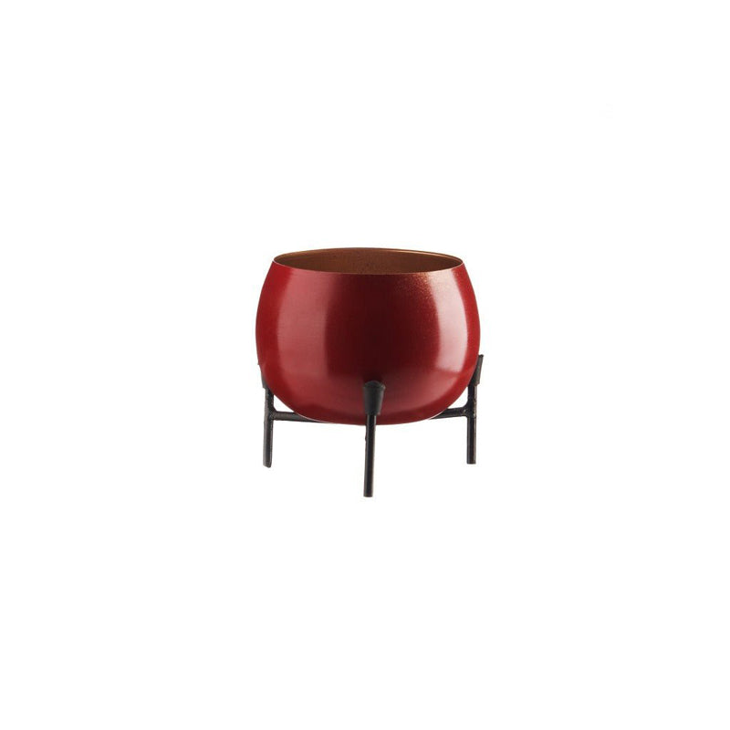 Eukene Metal Planter - Red media 3