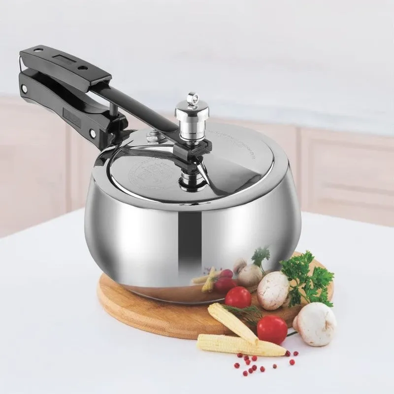 Vinod Forven Pressure Cooker Stainless Steel - 1500 mL media 1
