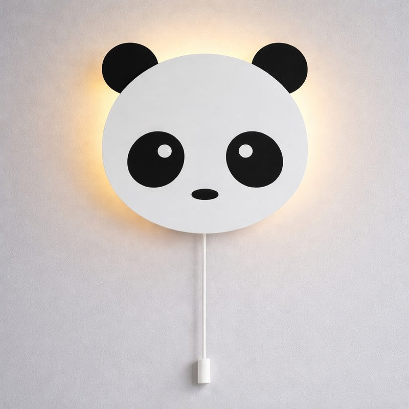 Panda Battery Operated MDF Wall Lamp media 3