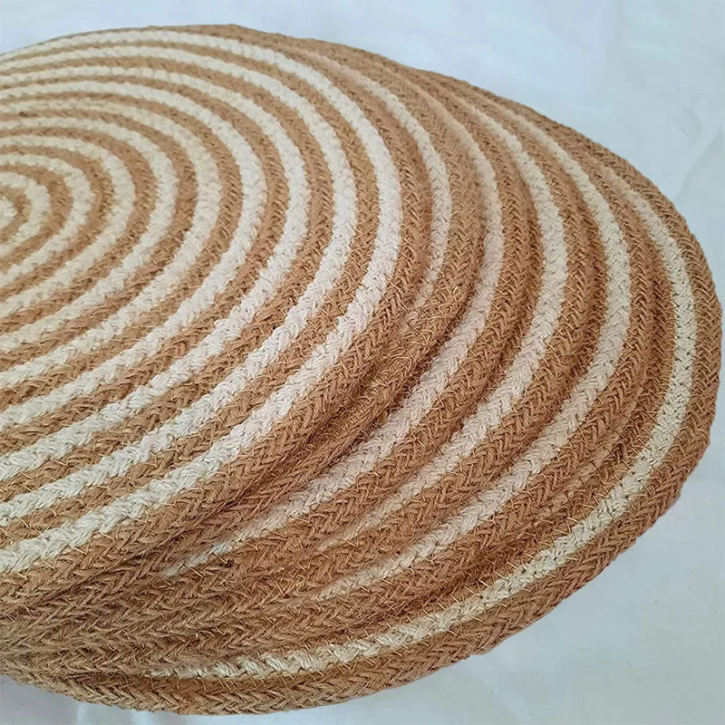Terra Thread Jute Table Mat - Set Of Six media 3