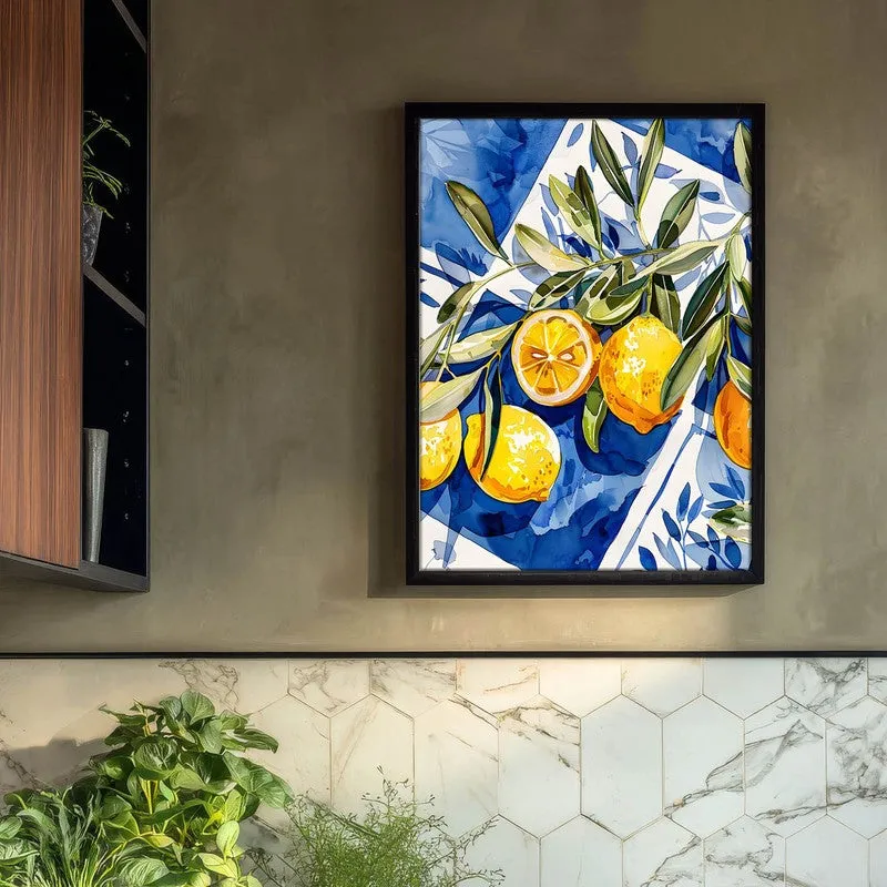 LimeLeaf Archival Canvas Wall Art - Black media 3