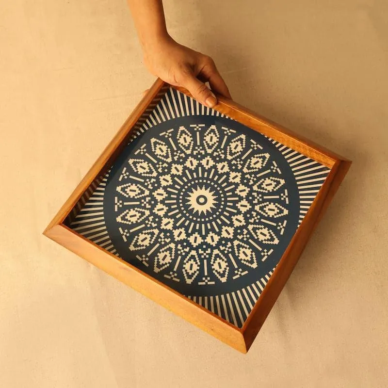 Uma Mandala Serving Tray media 3