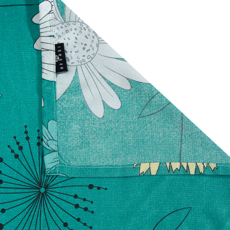 Flower Flow Floral Bedsheet - 130 GSM media 6
