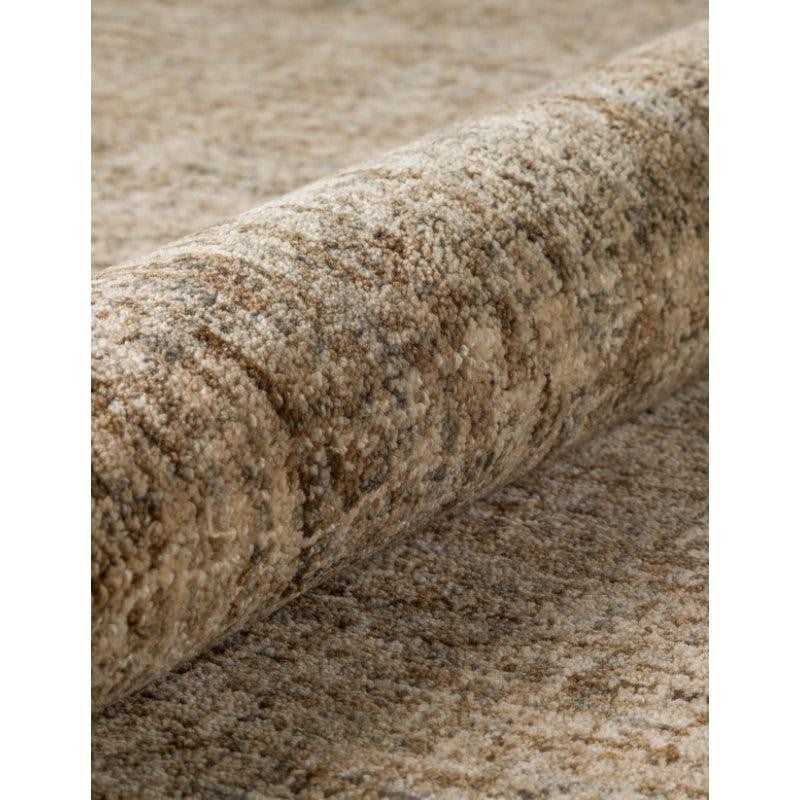 Handloom Hand Tufted Harmony Wool Rug - Brown media 4