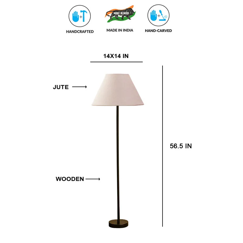Sienna II Rodin Floor Lamp - White media 6