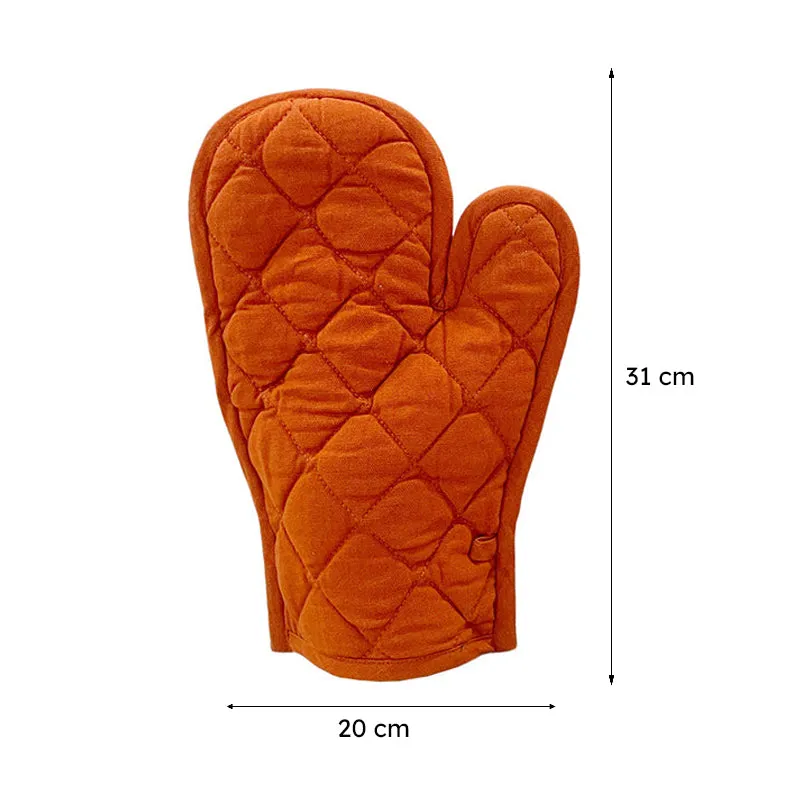 Swayam Garde Kitchen Gloves (Orange) - Set Of Two media 8