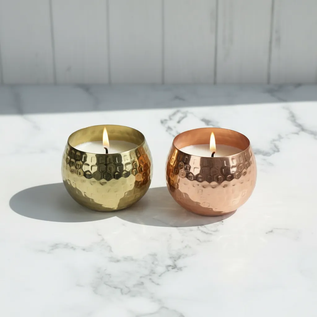 Namita Vanilla Scented Festive Tealight Candle - Set Of Two media 1