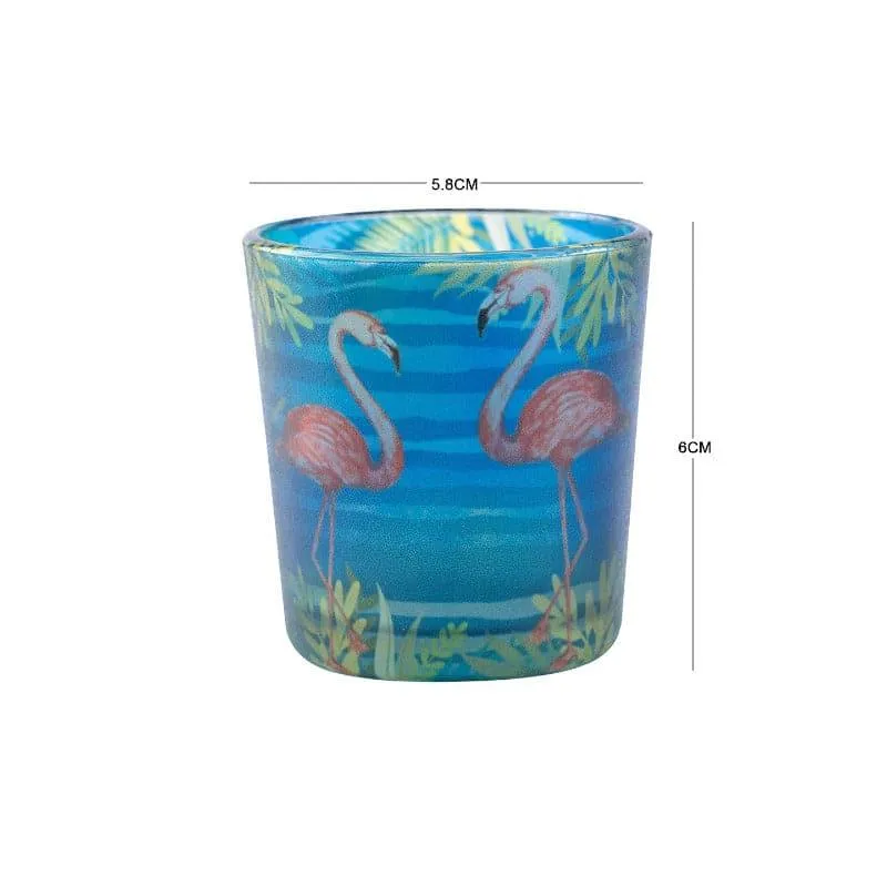 Flamingo Shore Candle Votive - Set Of Two media 4