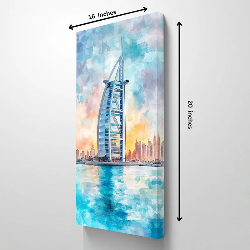Jumeirah Burj Al Arab Wall Painting media 5