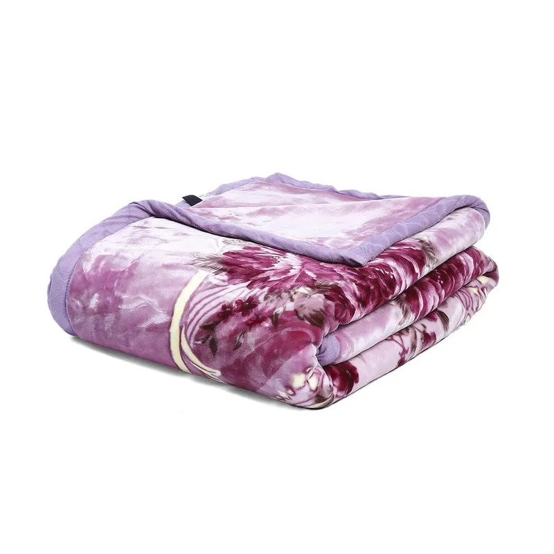 Monte Carlo Lavender Dreamscape Blanket - 1000 GSM media 6