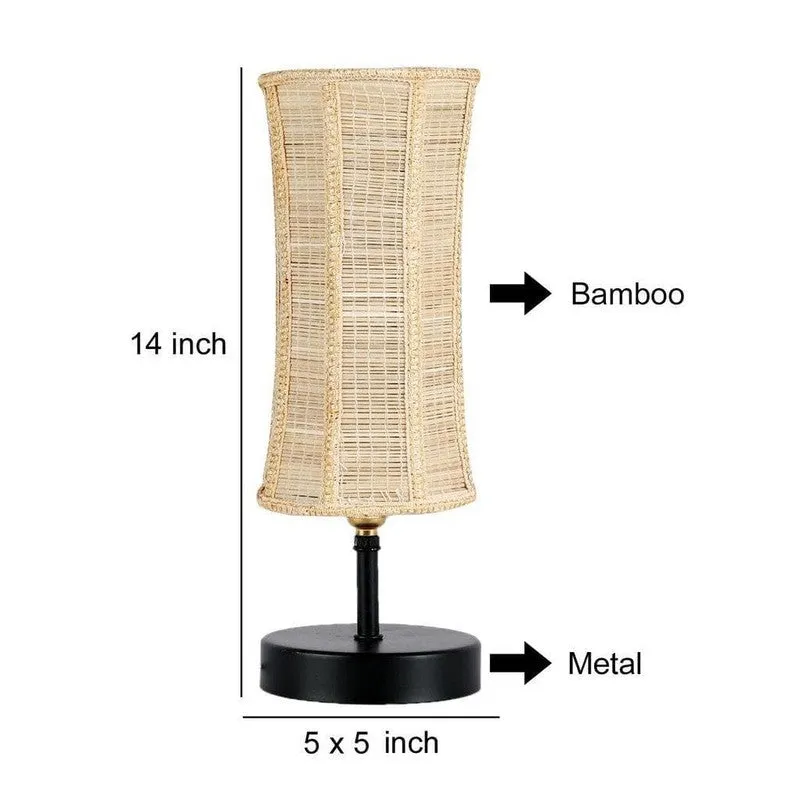 Mini Rattan Table Tamp - Beige,Black media 7