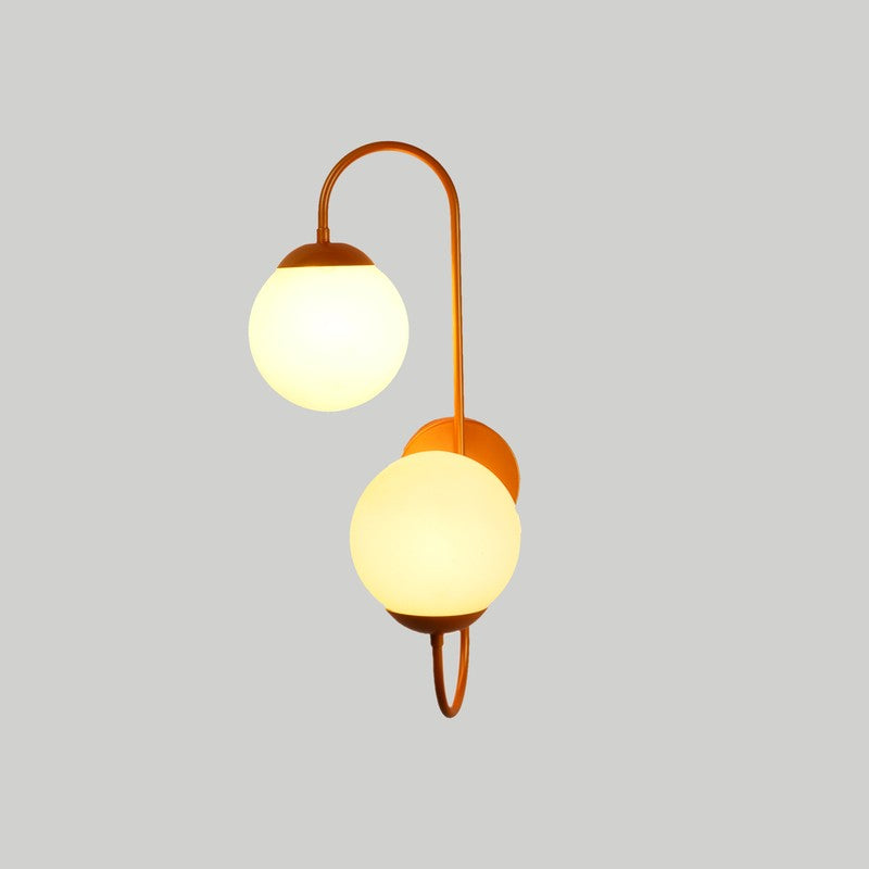 Luxe Orb Iron Wall Lamp media 5