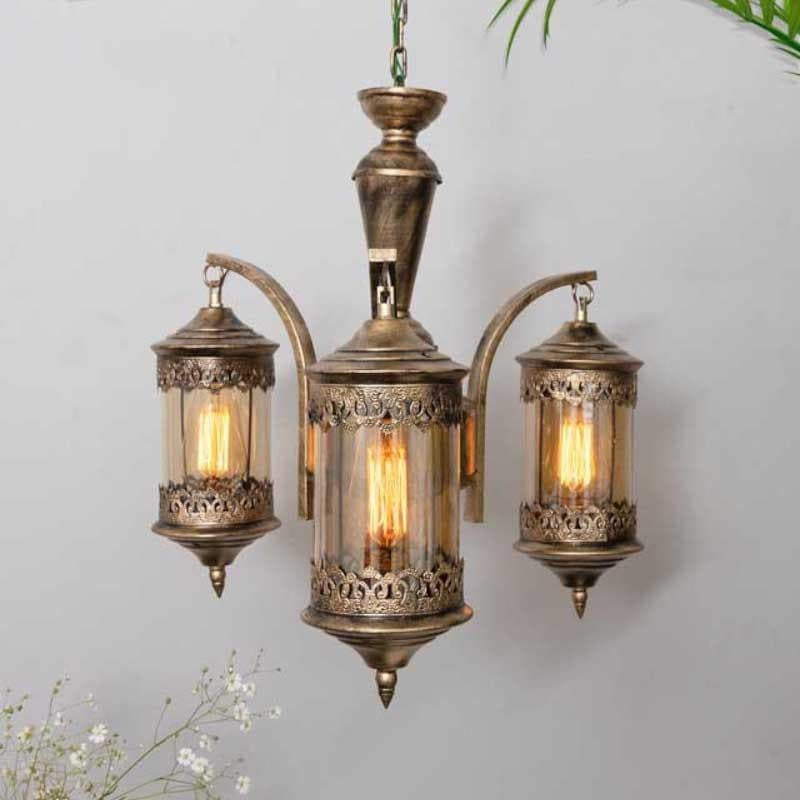 Ornate Farola Chandelier - Three Lights media 4