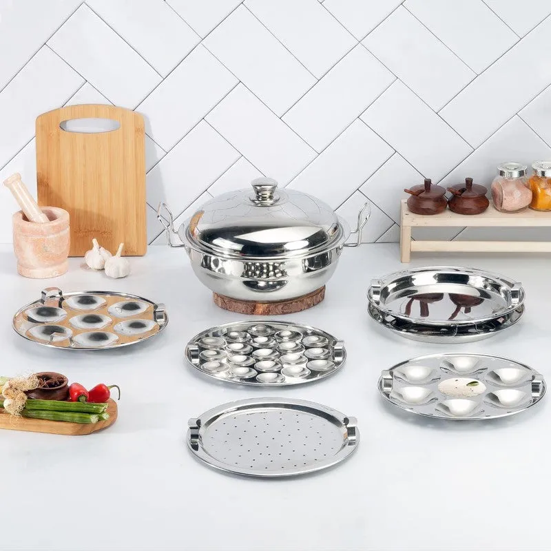 Kraft Heat Craft Idli Maker (5000 mL) - Seven Piece Set media 1