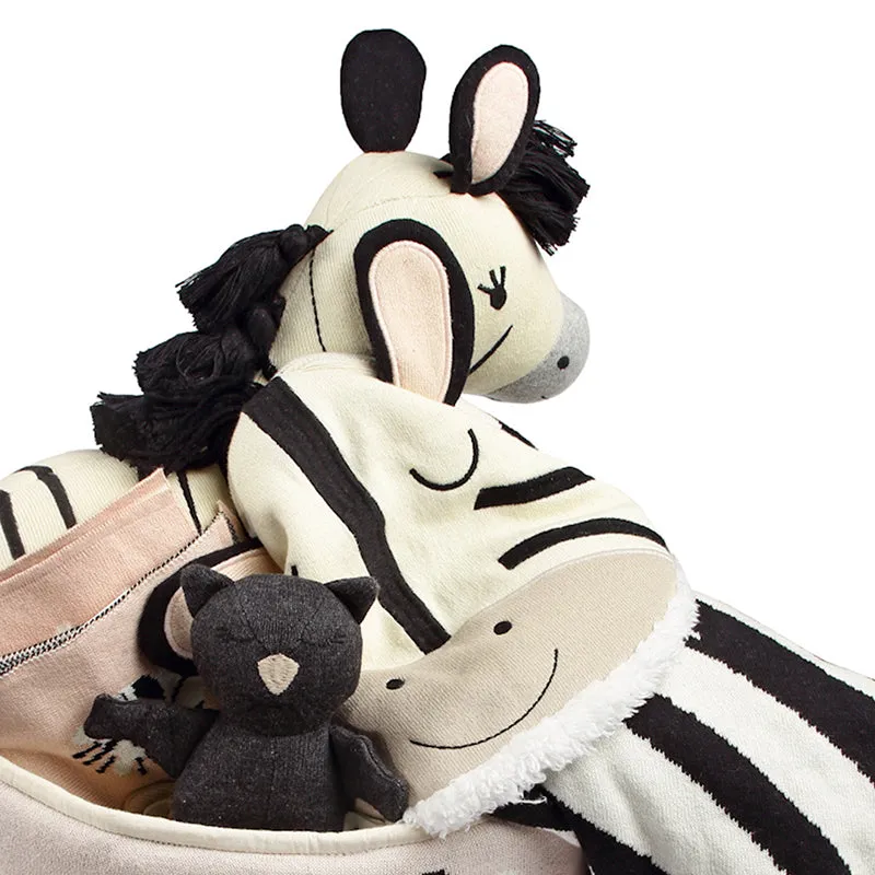 Zebra Steps Baby Gift Set - Five Piece Set media 6