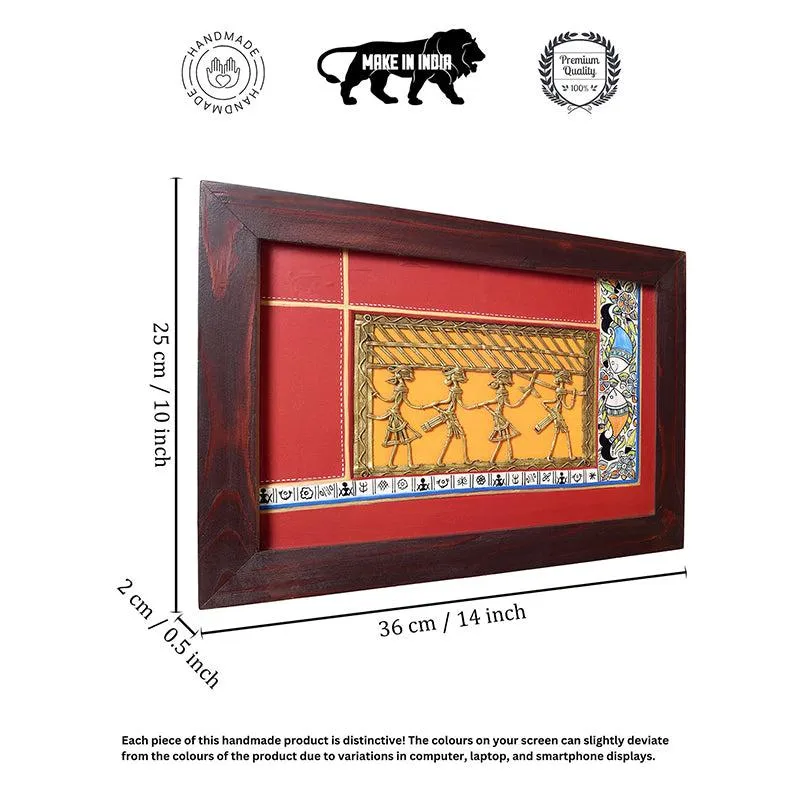 Santal Brass & Wood Wall Accent media 6