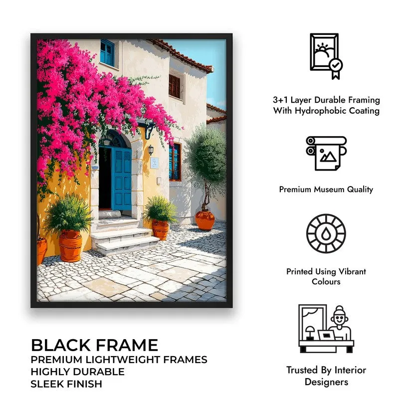 White haven Canvas Wall Painting - Black Frame media 10
