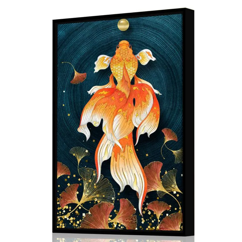 Tiffany Goldfish Wall Art media 3