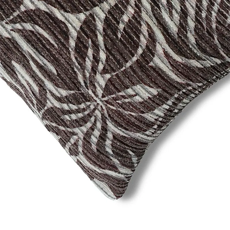 PetalReverie Cushion Cover (Coffee) - Set Of Two media 4