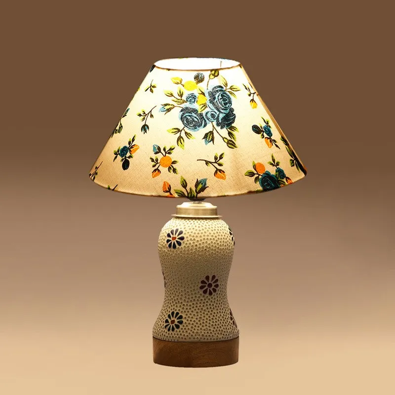 Espera Fleur Wooden Table Lamp - Multicolor media 7